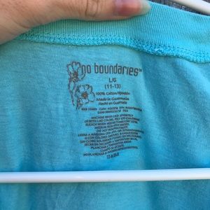 No Boundaries Tops - Large blue Vneck by no boundaries No Boundaries Tops - Large blue Vneck by no boundaries